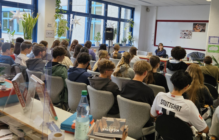 Lesung der OVAG-Literaturpreisträgerinnen an der DBS